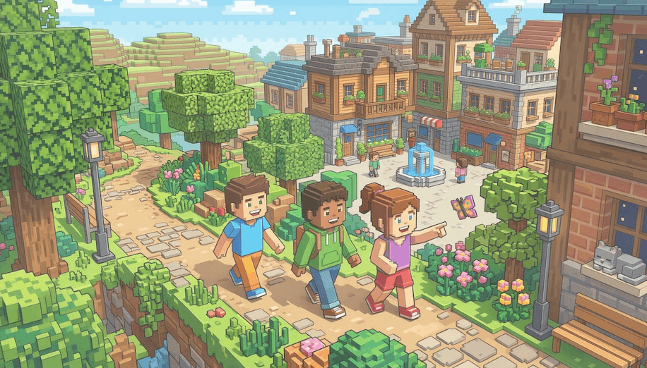 マインクラフトの世界