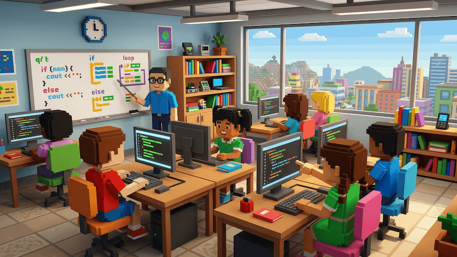 マインクラフトの祭りの様子